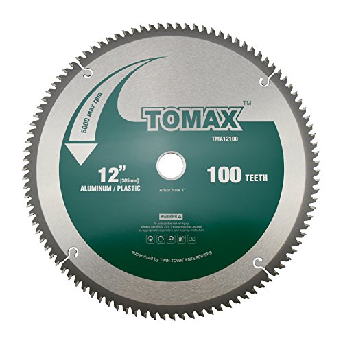 TOMAX 12-Inch 100 Tooth TCG Aluminum and...