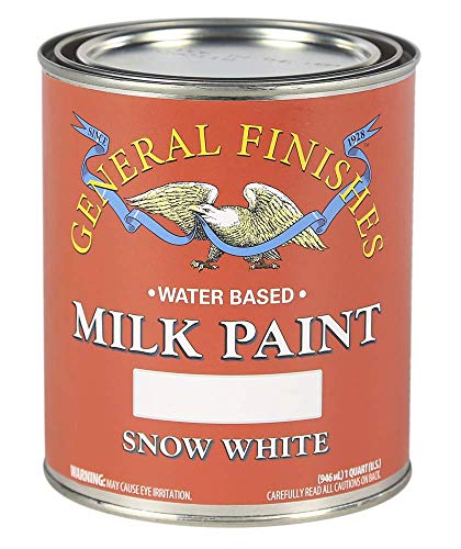 General Finishes Water Based Milk Paint, 1 Quart,...