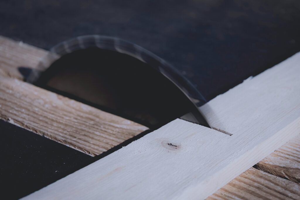 a table saw blade