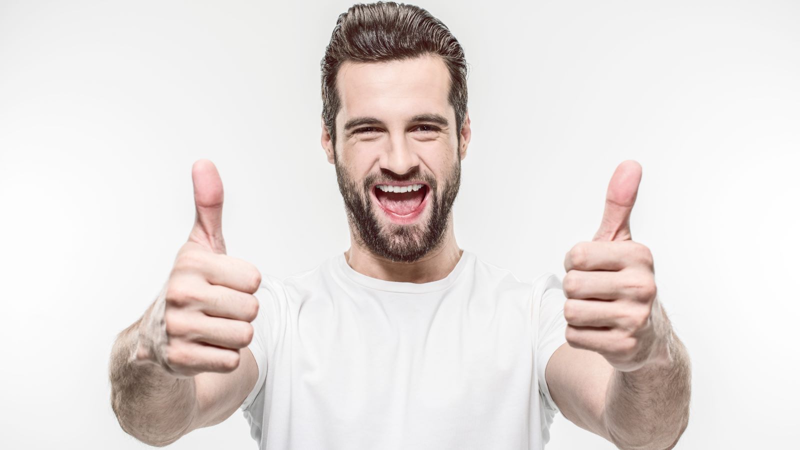 Two Thumbs Up Man