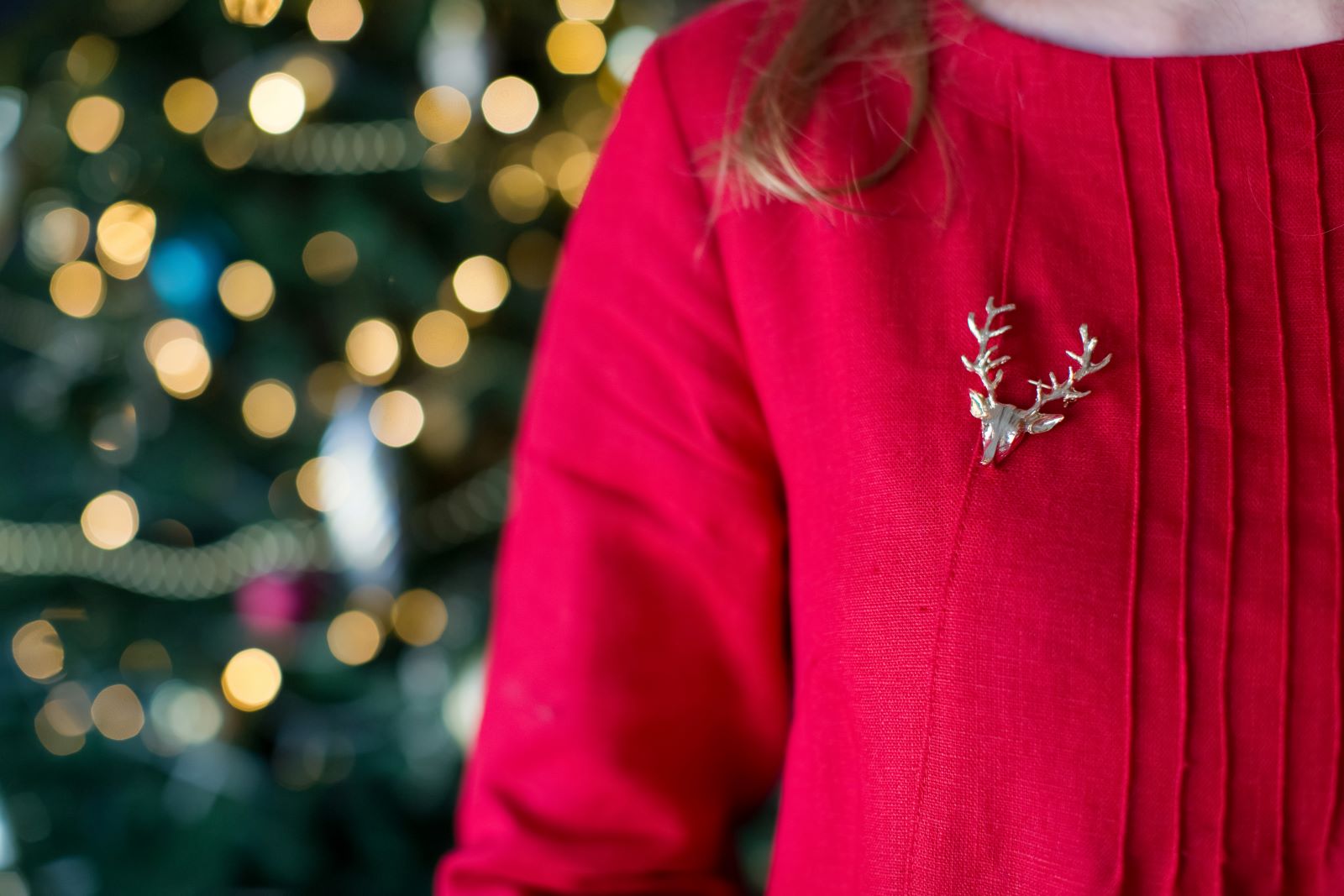 Deer Brooch