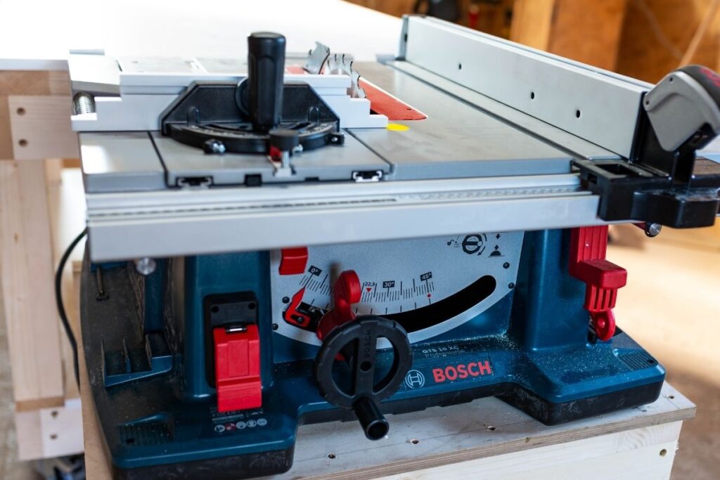A table saw