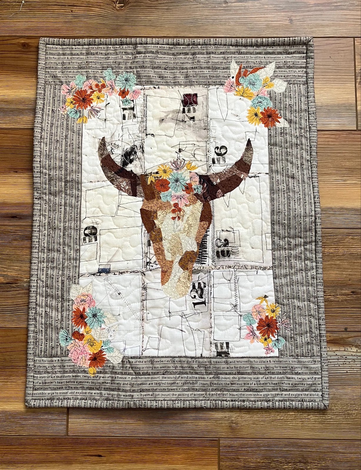 longhorn collage collage quilt patterns