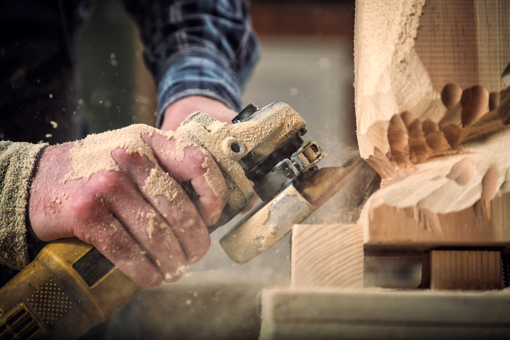Cutting Wood with Angle Grinder