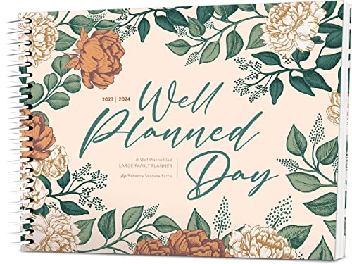 Well Planned Day Large Homeschool Family Planner: 2023-2024 School Year