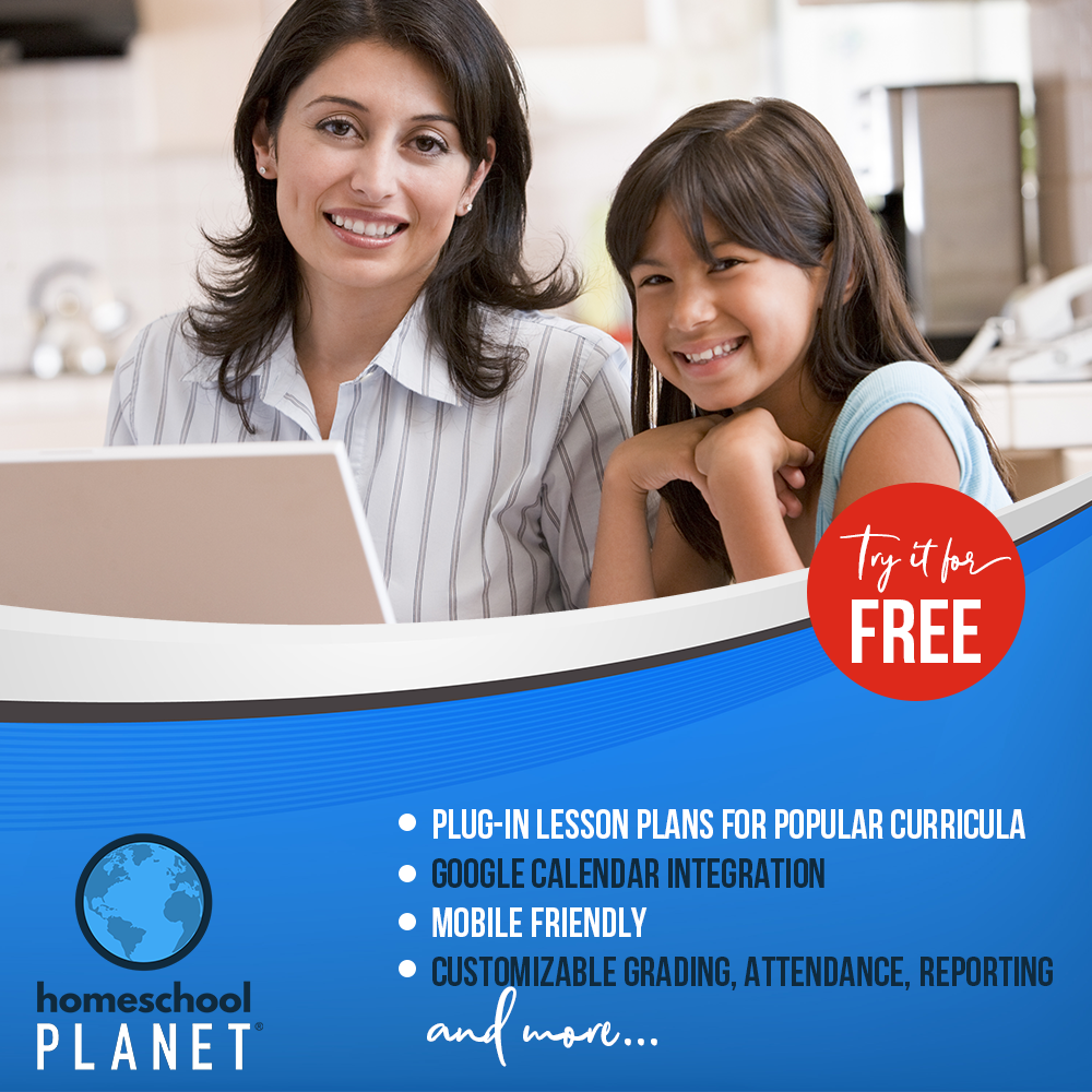 Try the World’s Best Homeschool Planner for FREE!