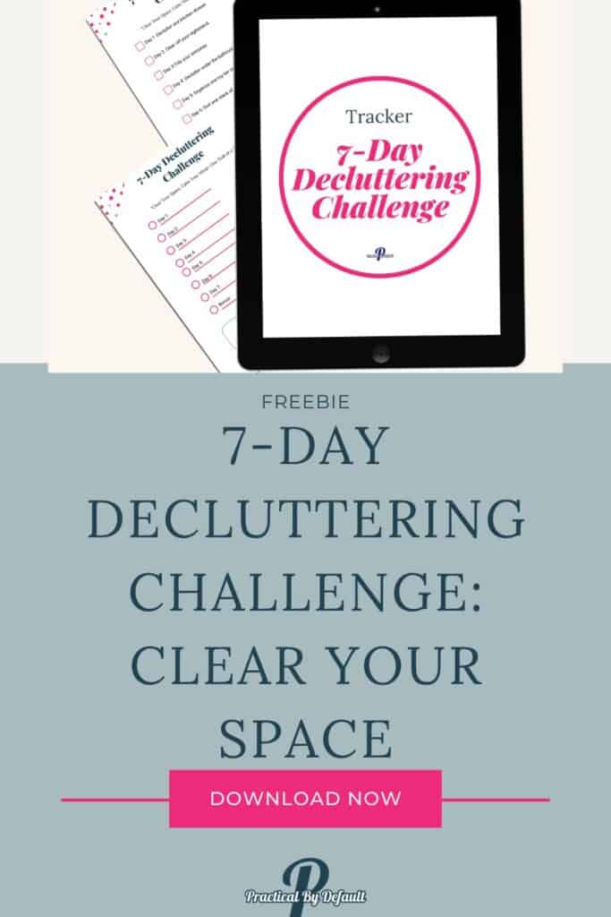 free 7-Day Decluttering Challenge download