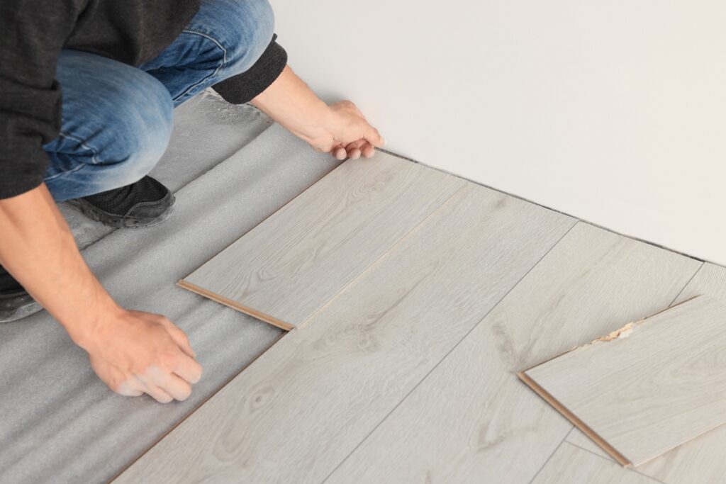 install hardwood flooring
