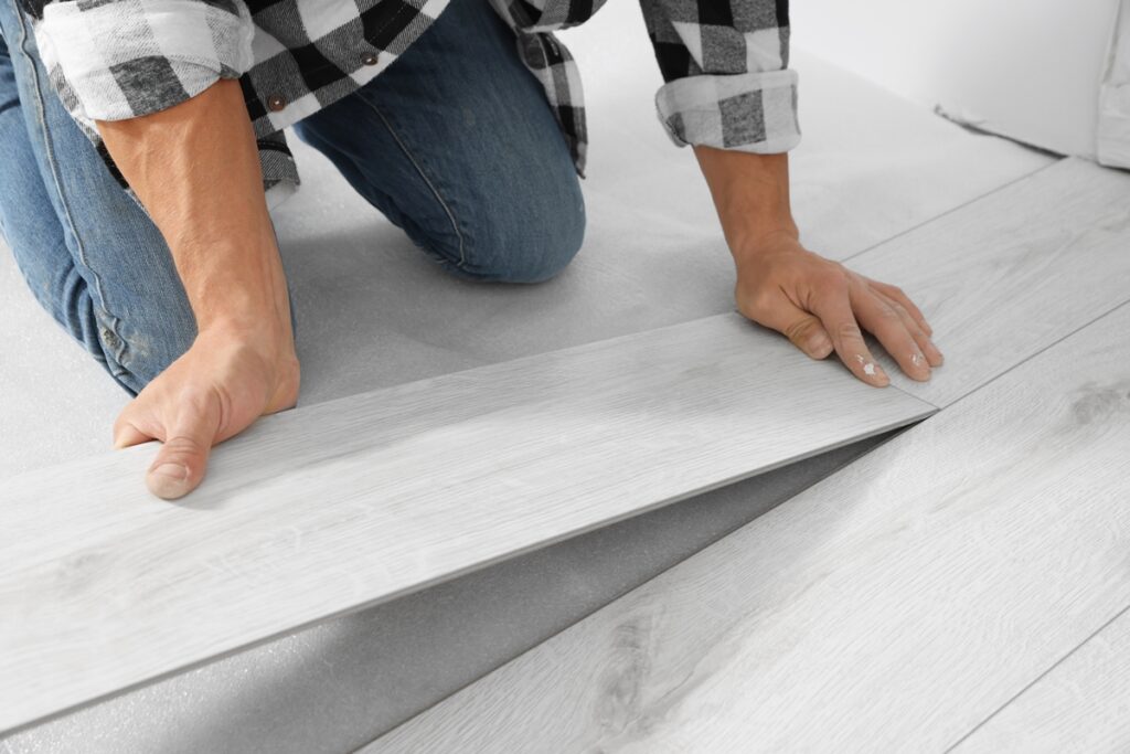 wood flooring installation