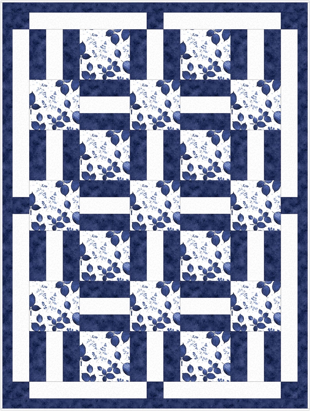 Porch Rails 3-Yard Quilt Patterns