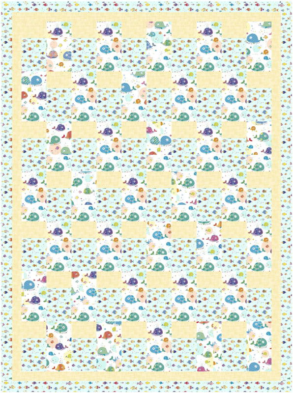 Strip Happy 3-Yard Quilt Patterns