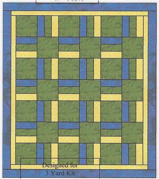 Oh, so sweet and simple 3-Yard Quilt Patterns