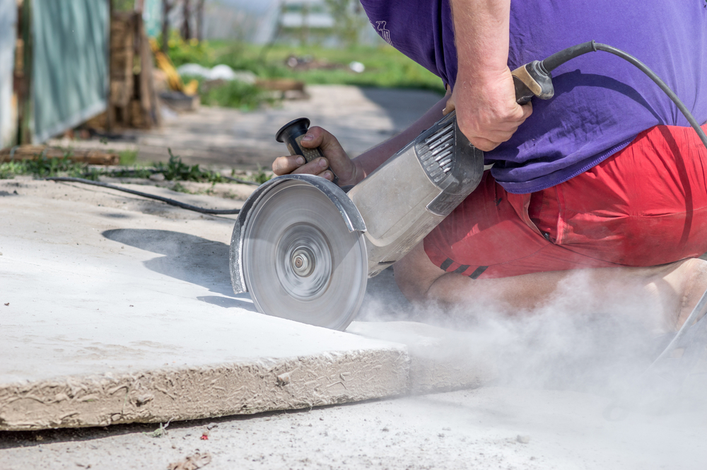 Angle Grinder for Concrete Grinding