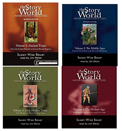Story of the World Audiobook Collection, Volumes 1-4 Books on CD