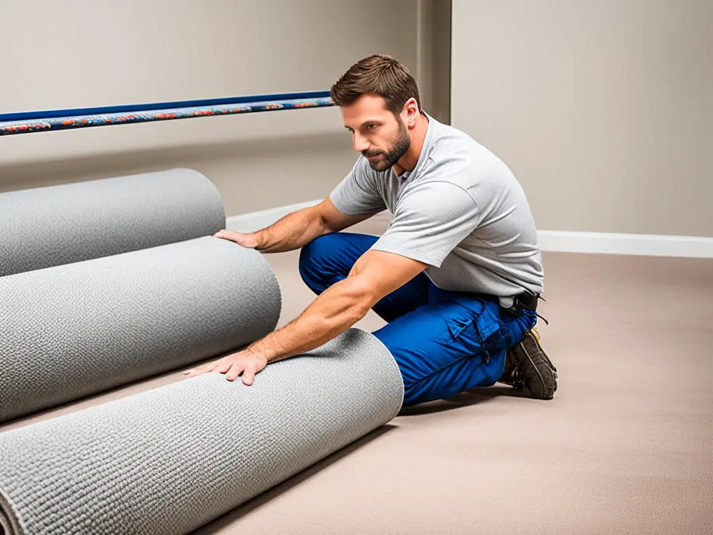 carpet installation process