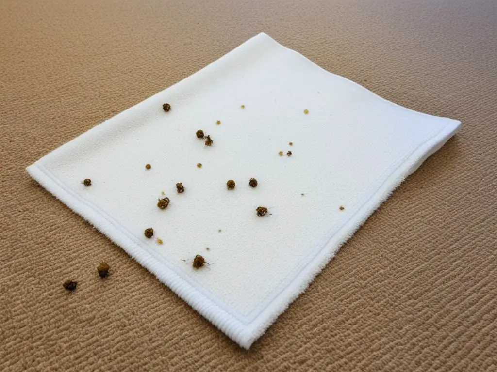 rodent droppings cleanup