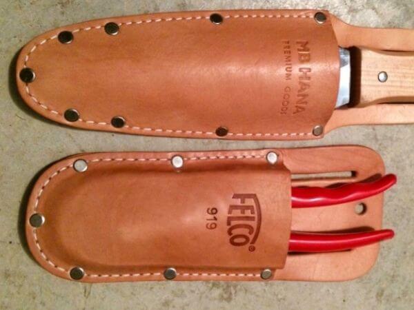 conditioned leather sheaths