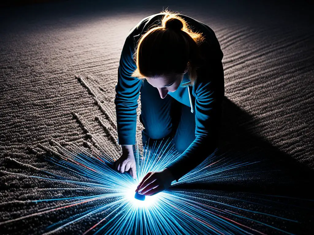 Using a Flashlight to Find a Needle