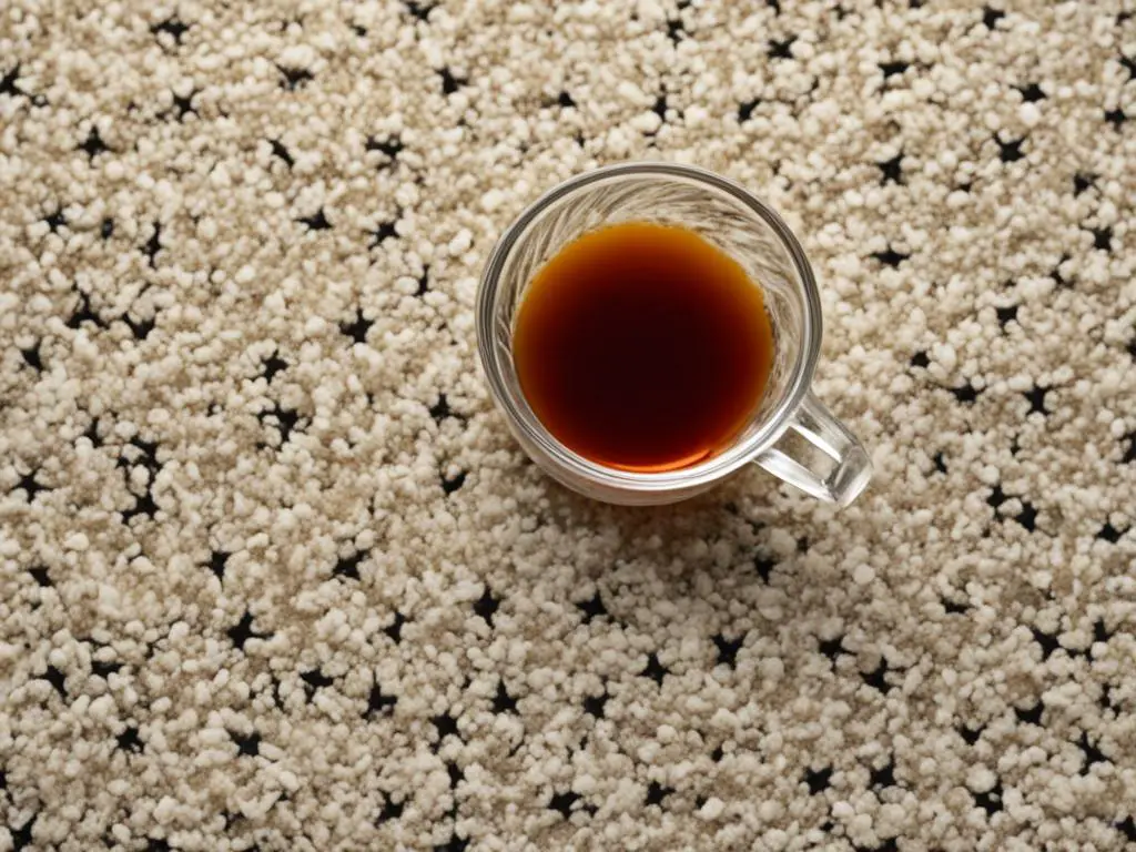 baking soda and vinegar method for black tea stain removal