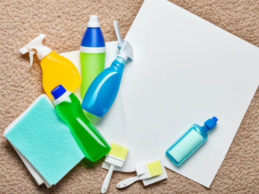 carpet cleaning supplies