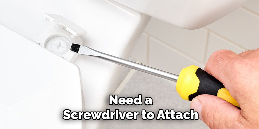 Need a
Screwdriver to Attach