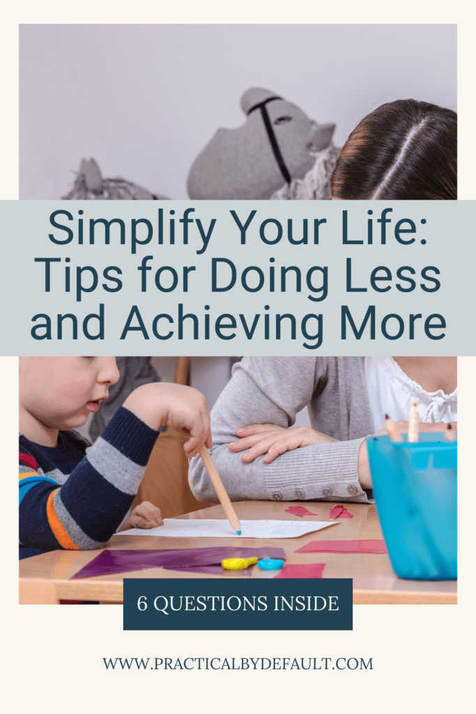 woman sitting with her child doing homeschool