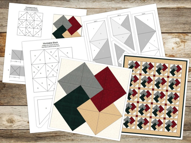card trick quilt pattern