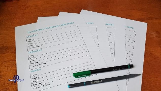 planning ages for homeschool transcript