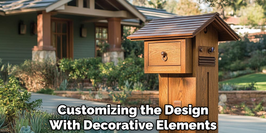 Customizing the Design
With Decorative Elements
