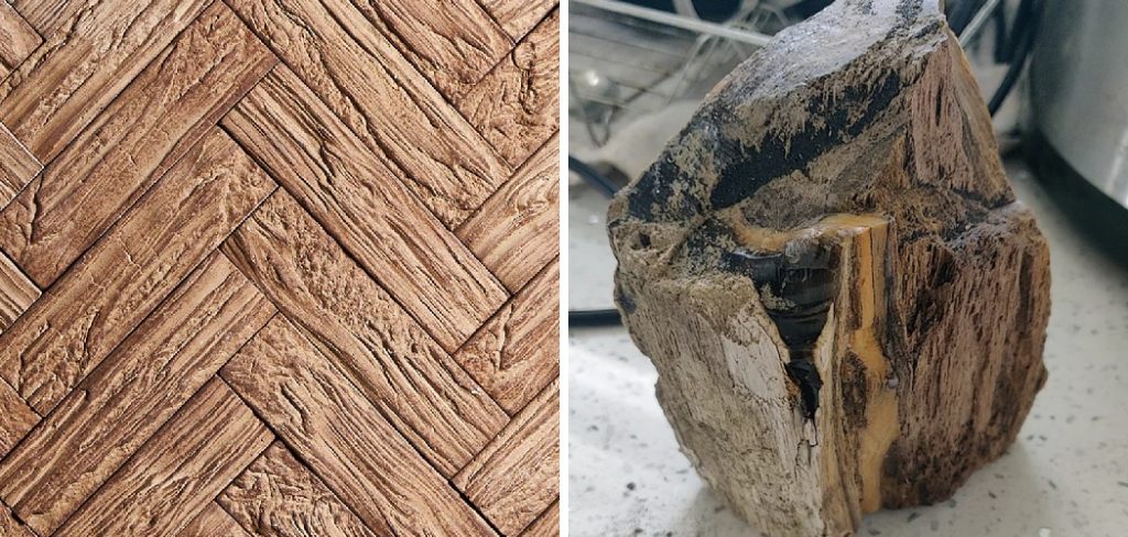 How to Make Wood Look like Stone