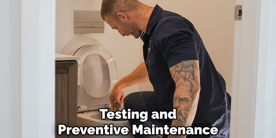 Testing and
Preventive Maintenance
