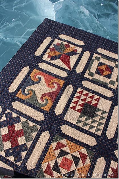contrasting colors sashing How To Sash A Quilt