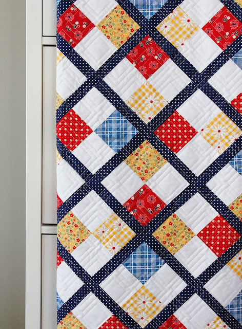 on point sashing How To Sash A Quilt