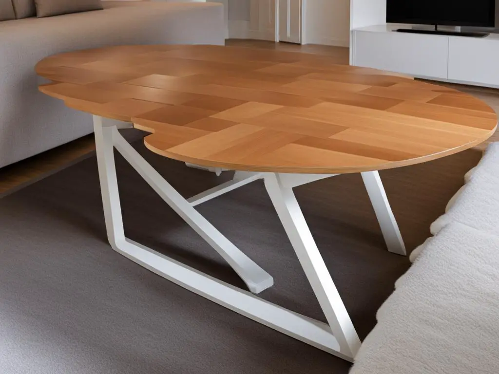 leveling furniture on carpet