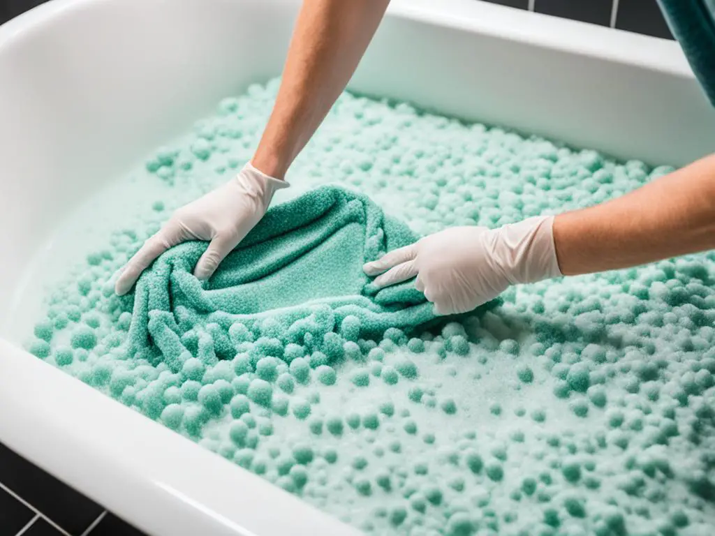 bathroom rug cleaning