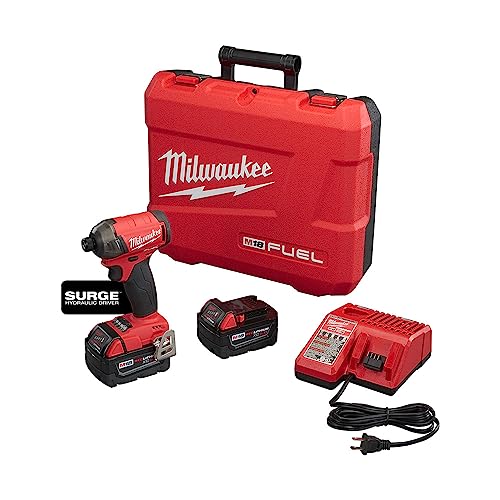Milwaukee Elec Tool DB303552 Fuel Surge 1/4' Hex Hydraulic Driver Kit, 2760-22