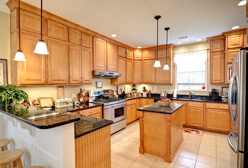 Birch Wood Cabinets