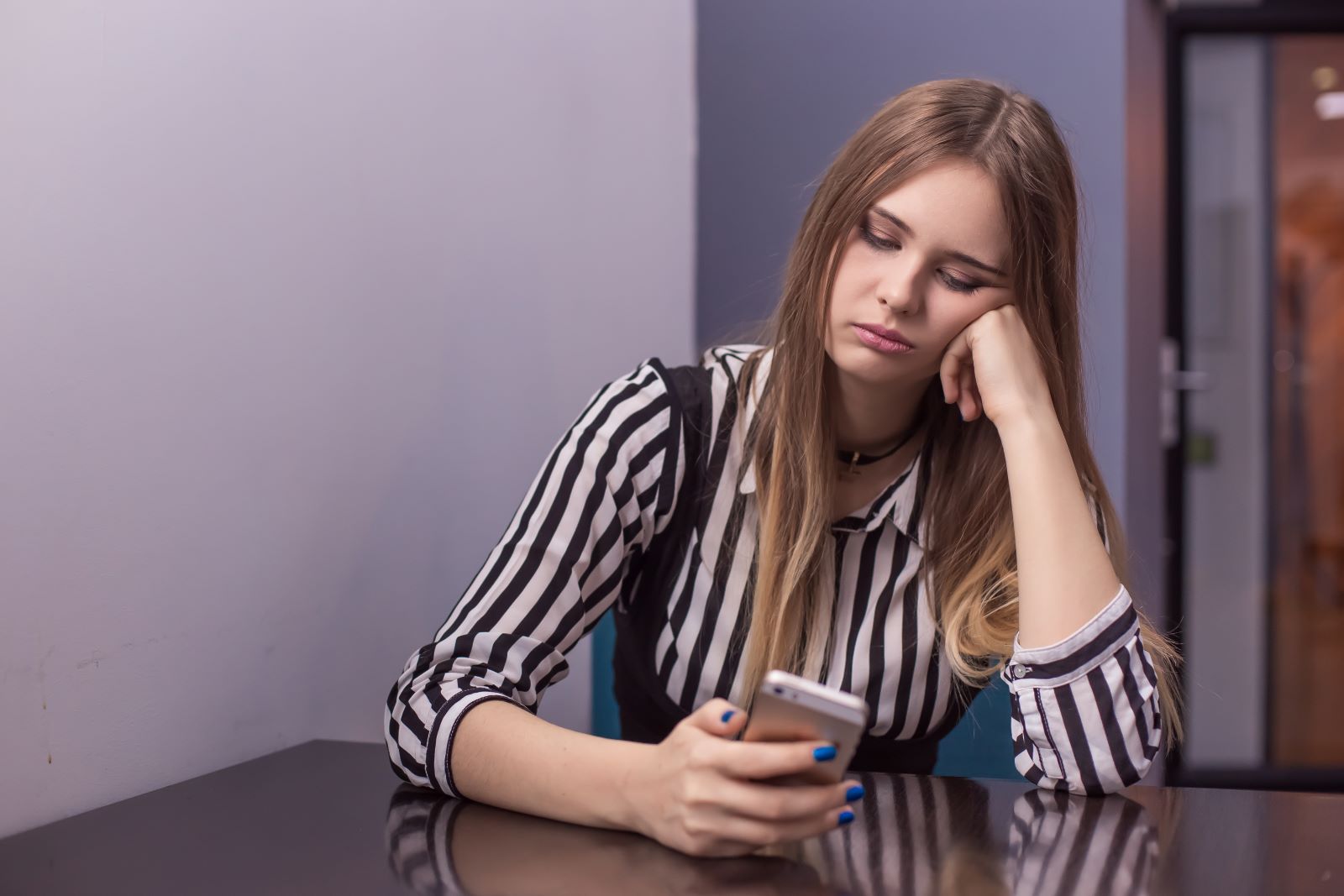 Bored Millenial Woman