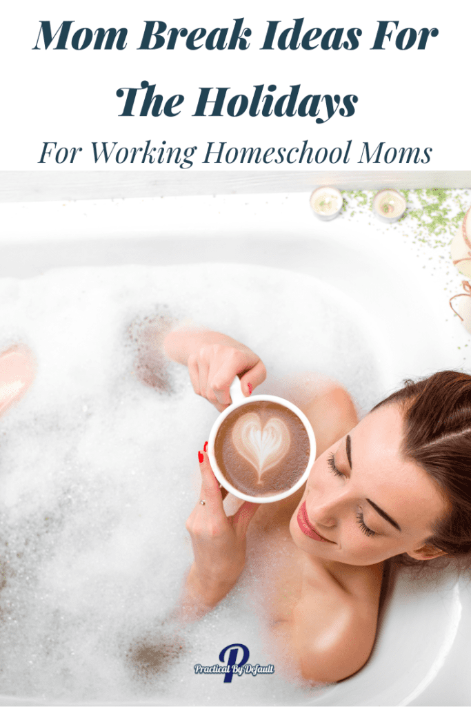 woman in bubble bath cup of coffee heart on top