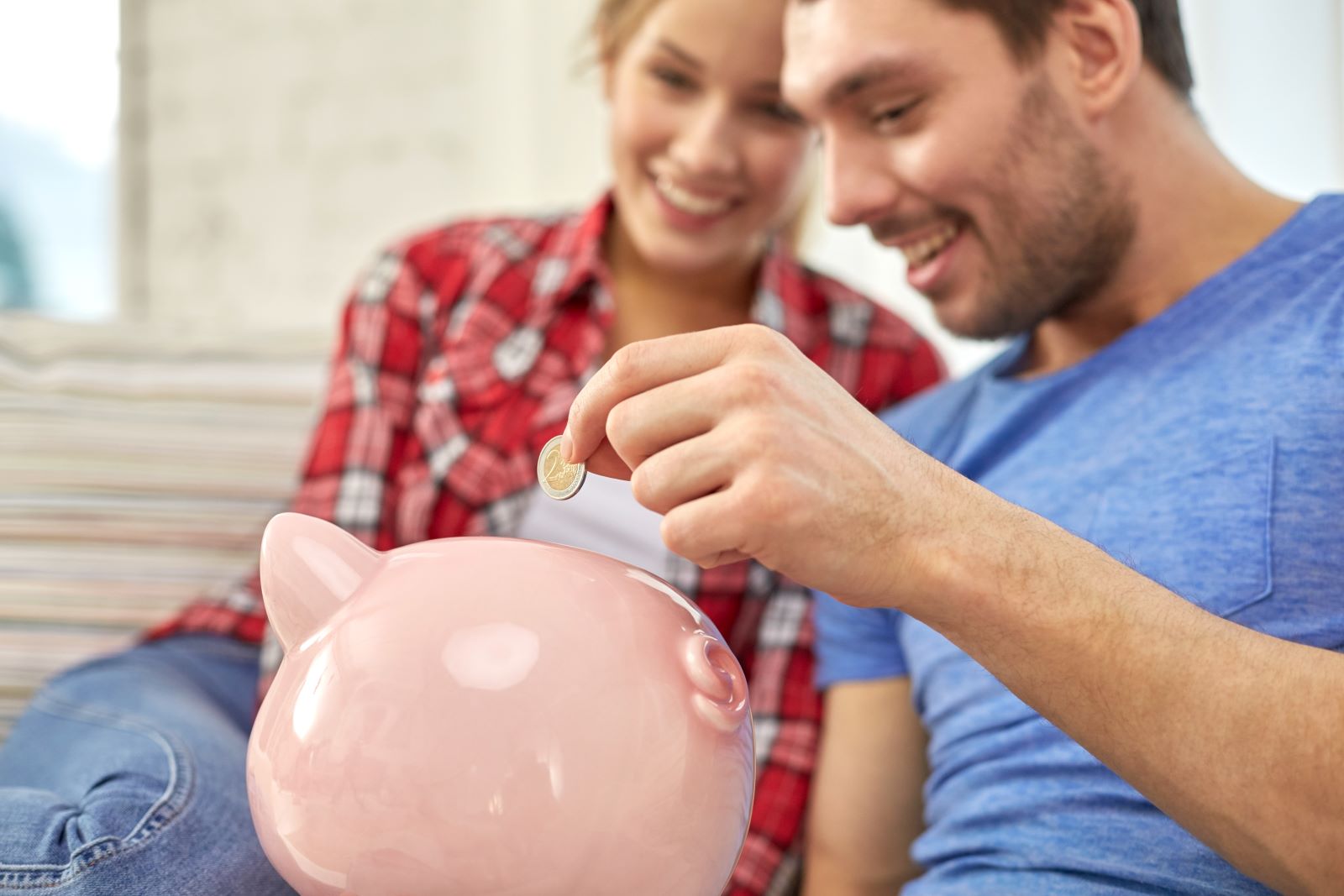 Couple Piggy Bank'