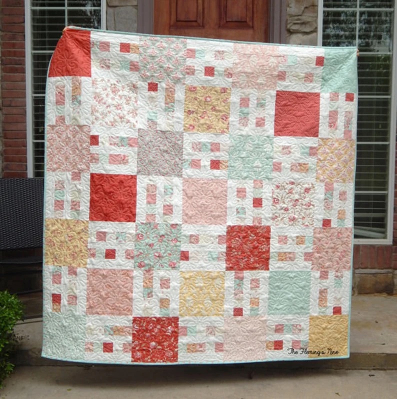 picket fence king size quilt patterns