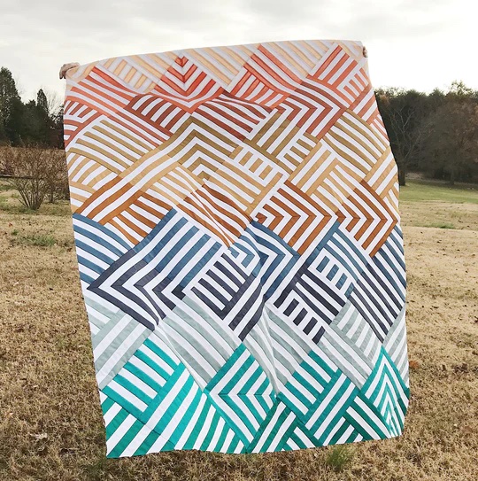 interwoven king size quilt patterns