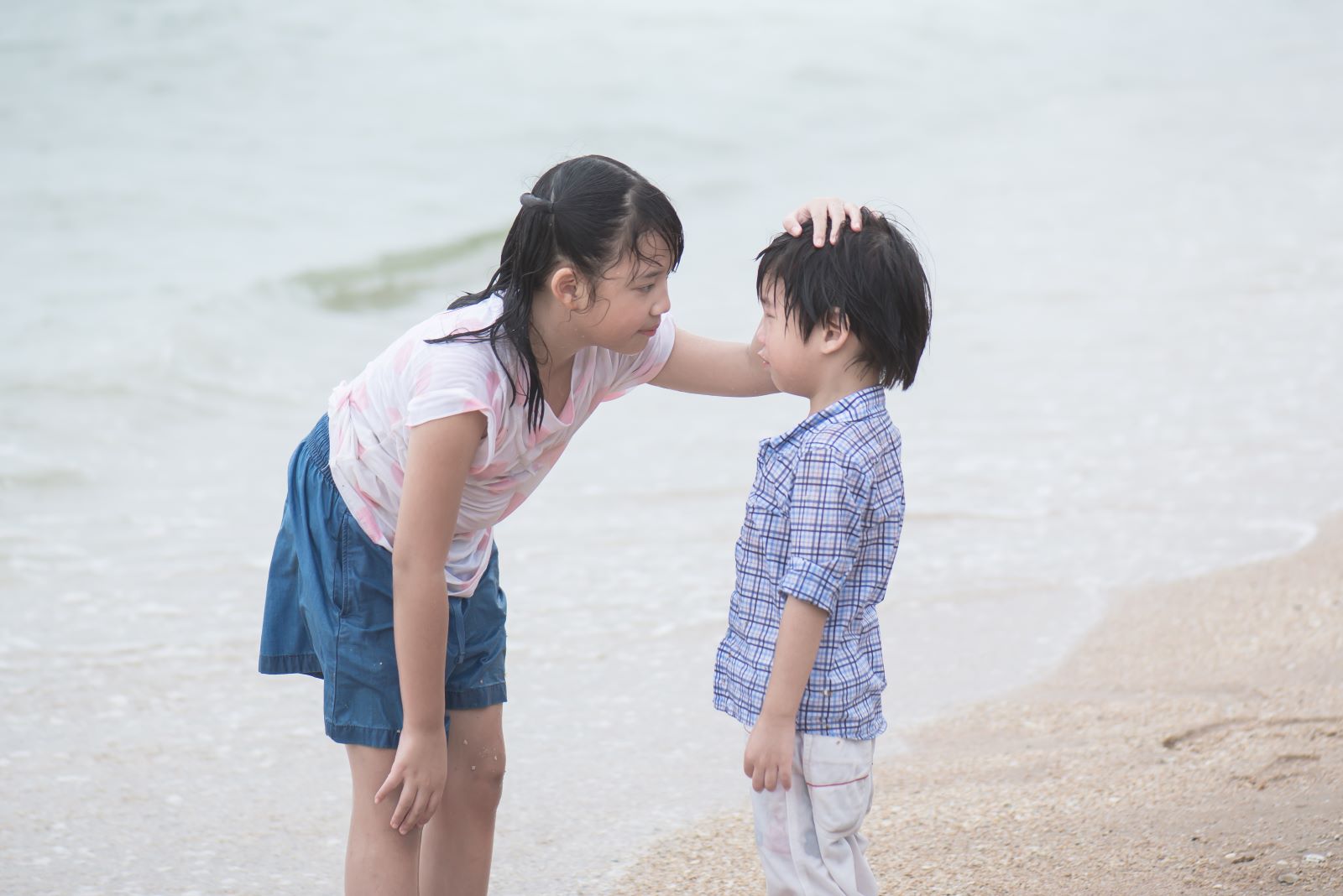 Big Sister Showing Empathy
