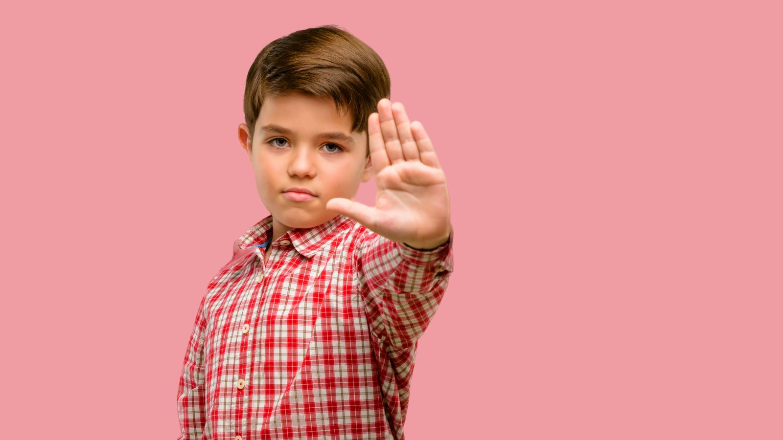 Child Saying No