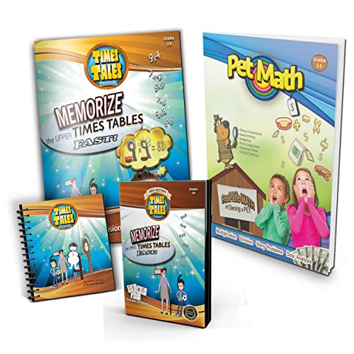 Times Tales Deluxe + Pet Math - Memorize The Times Tables / Multiplication Facts Fast! Updated Ed.