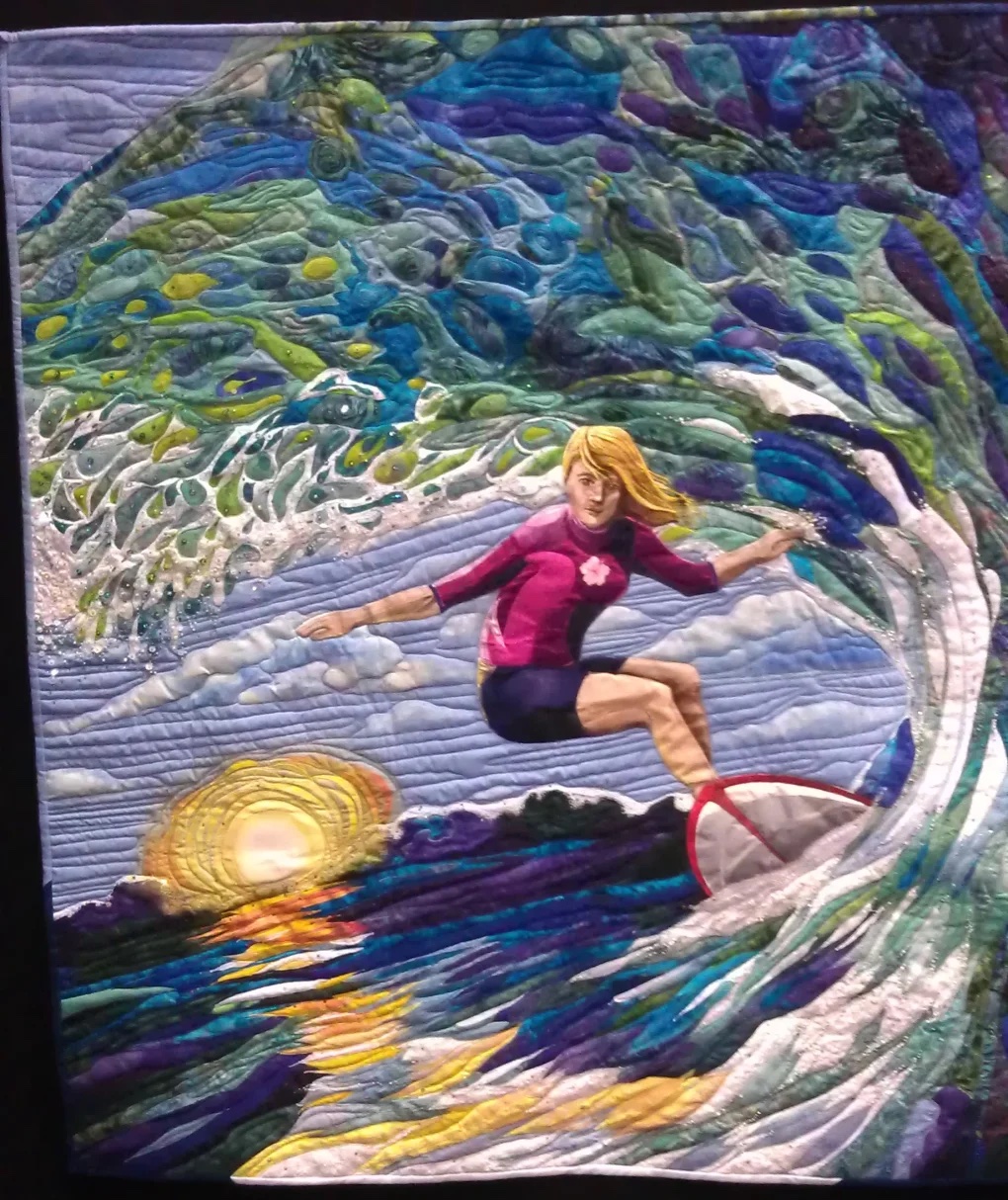 hang ten art quilts