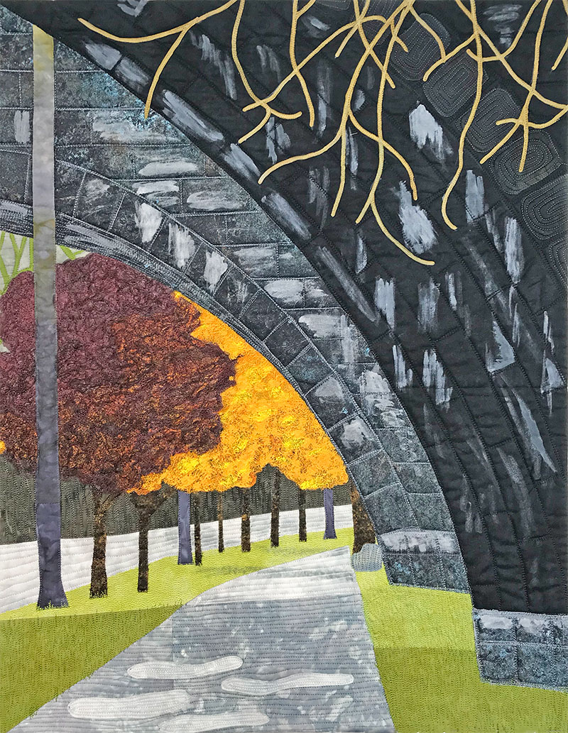 landscape quilt art quilts