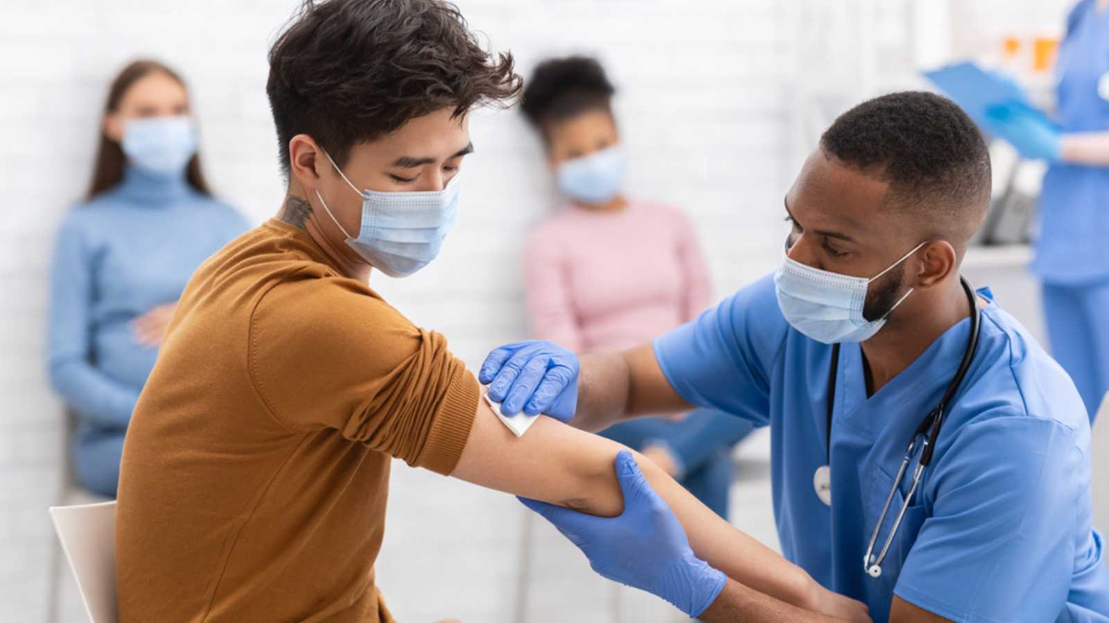 7 Man Getting Vaccine Shutterstock