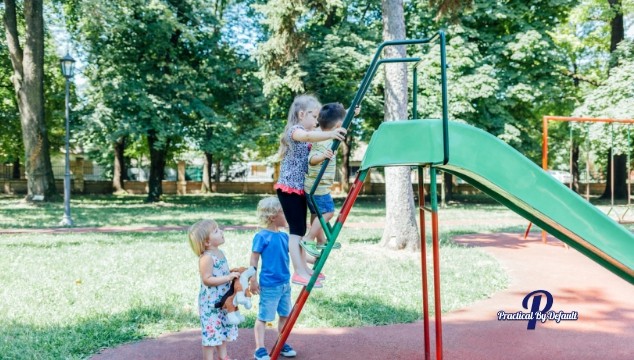 Playground hop for spring