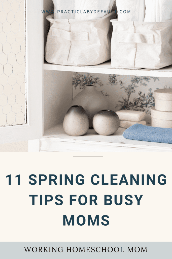 11 spring cleaning tips for busy moms, tidy closet